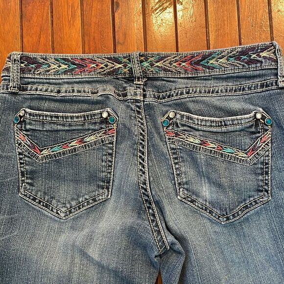 Rock by Wranger Jeans Women's Size 7X34 - Picture 8 of 8